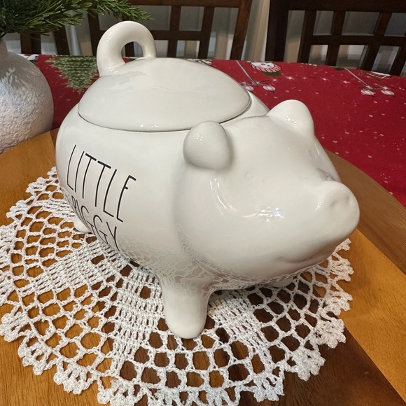 ceramic “LITTLE PIGGY 🐖” canister - Picture 4 of 12
